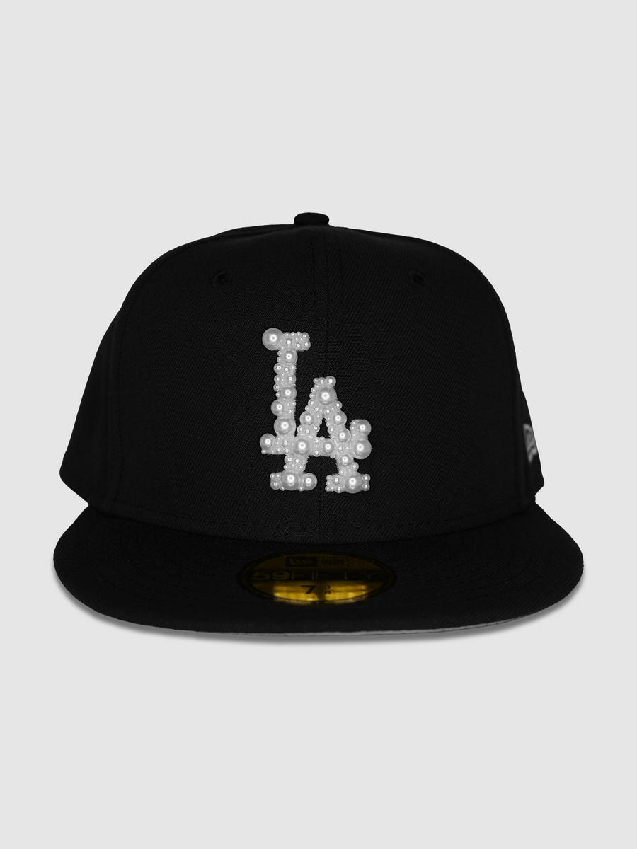 Los Angeles Pearl Fitted (Black)