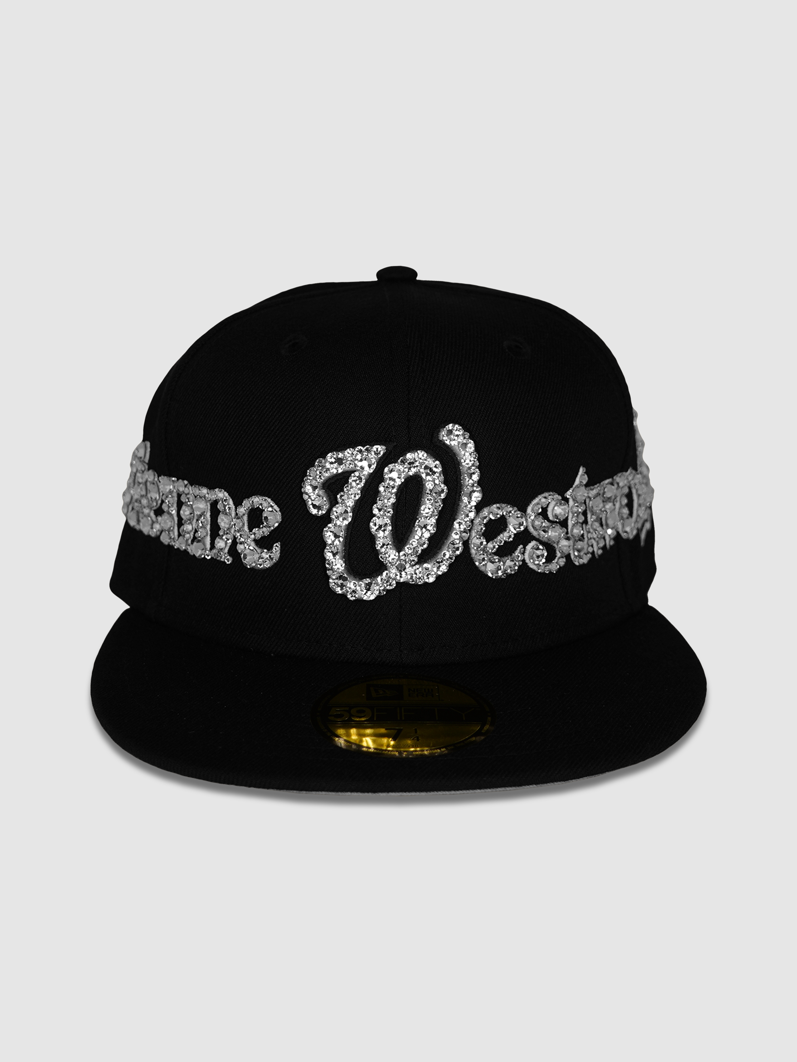 Vivi Crystal Hat (Black) – HatsLA