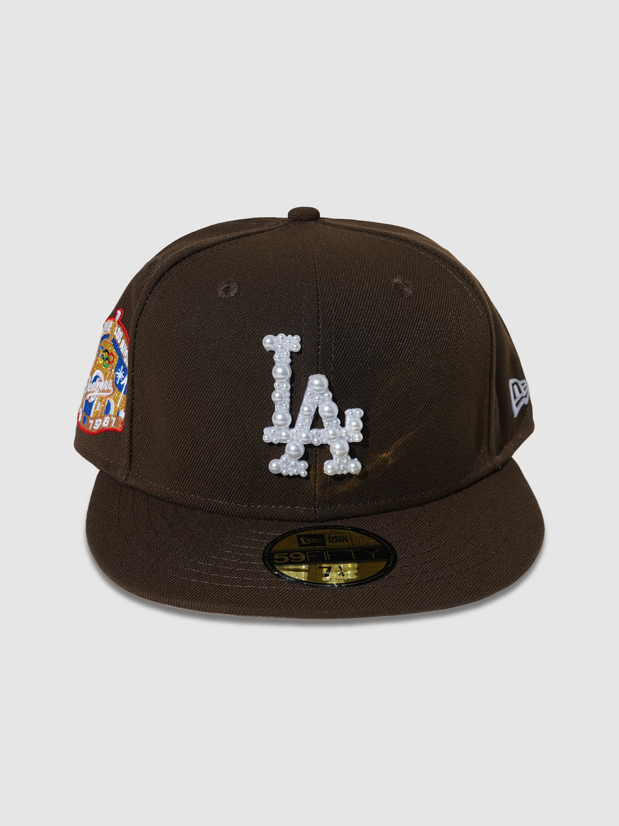 Los Angeles Pearl Hat (Brown)