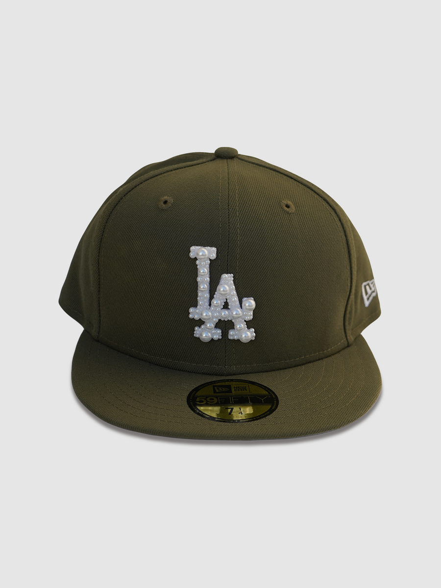 Los Angeles Pearl Hat (Olive)