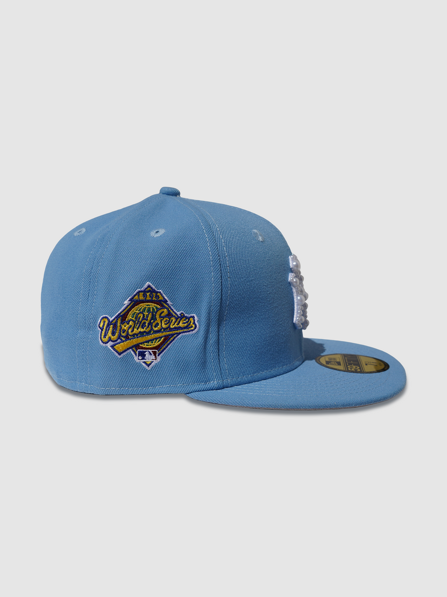 New York Pearl Hat (Sky Blue)