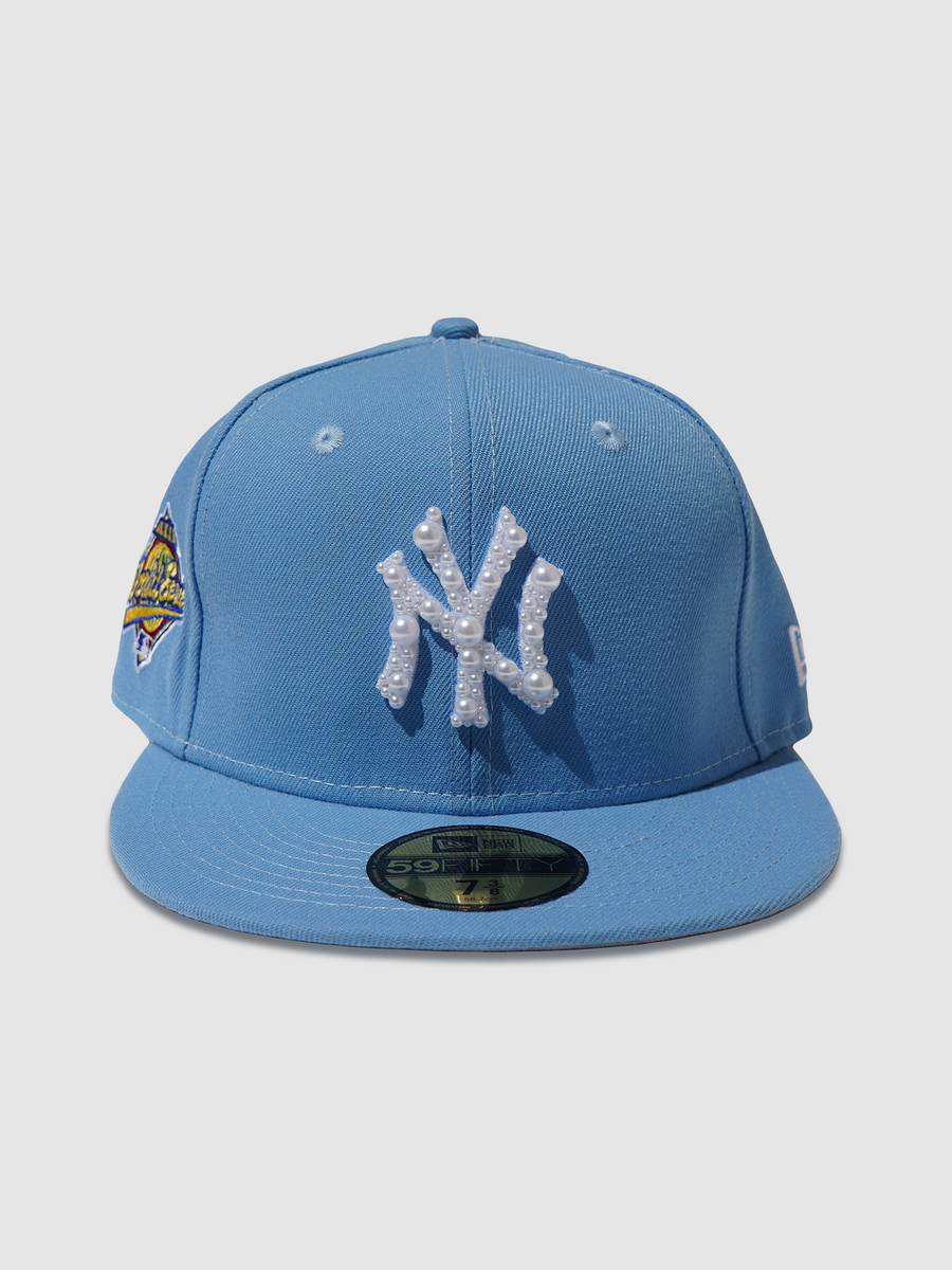 New York Pearl Hat (Sky Blue)