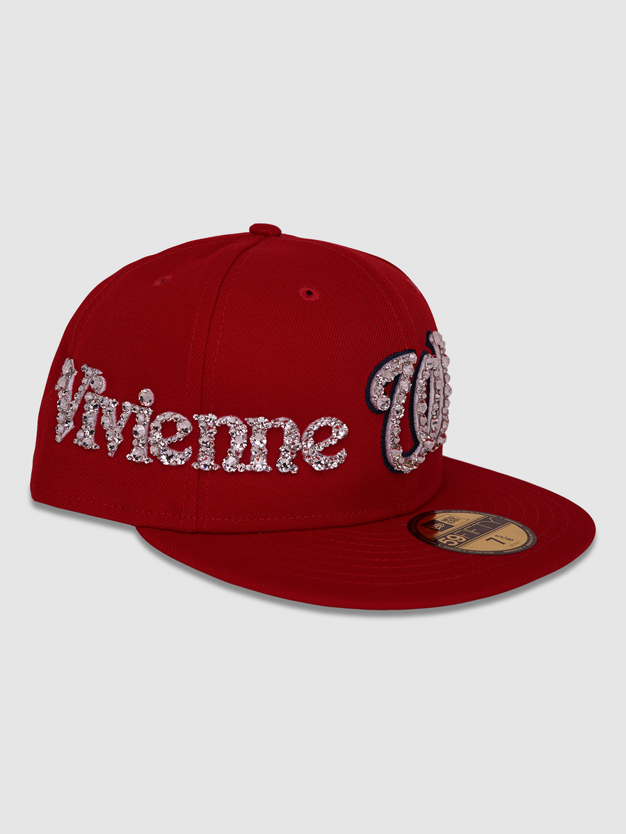 Vivi Crystal Hat (Red)