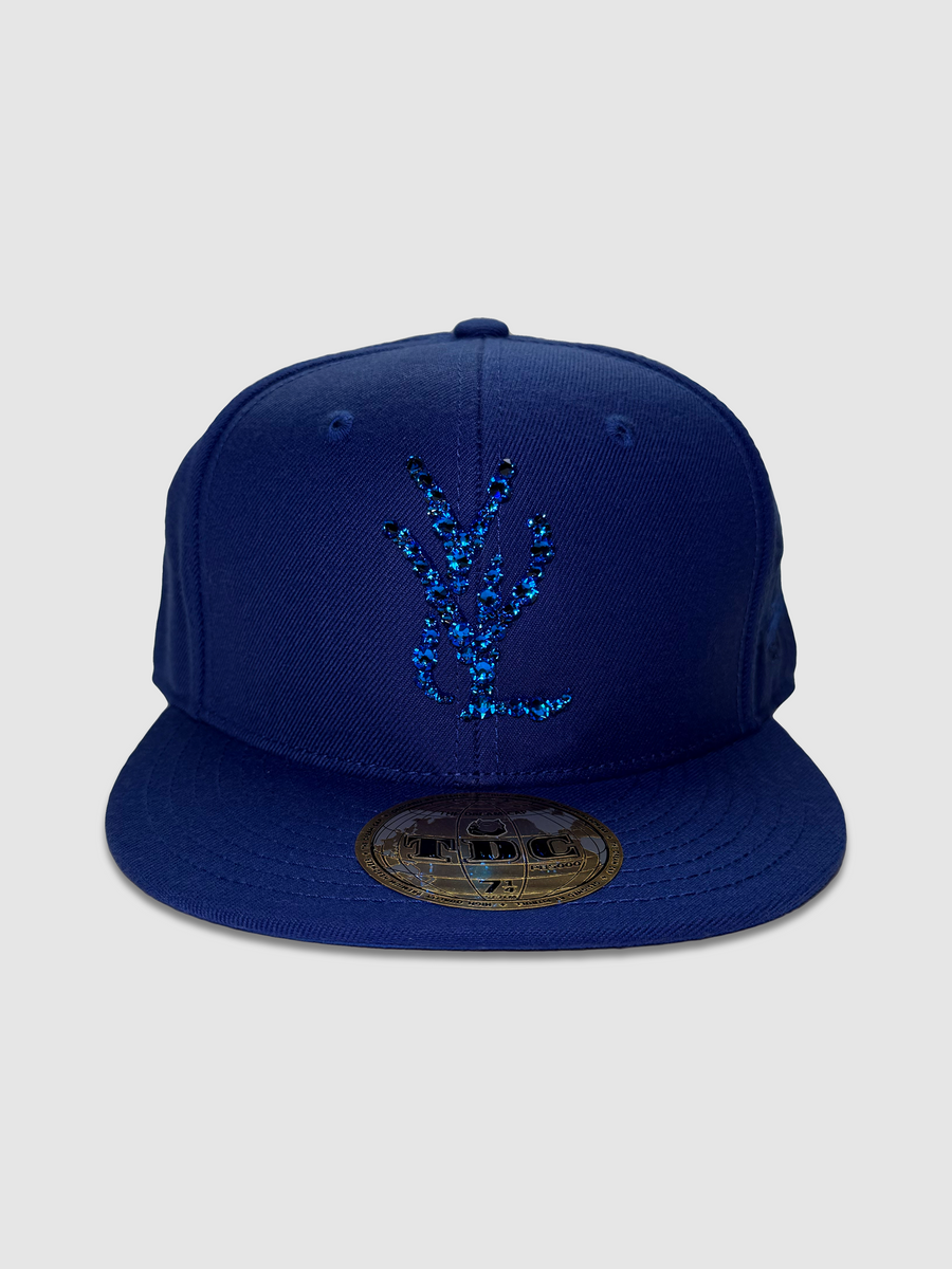YVL Crystal Hat (All Blue)