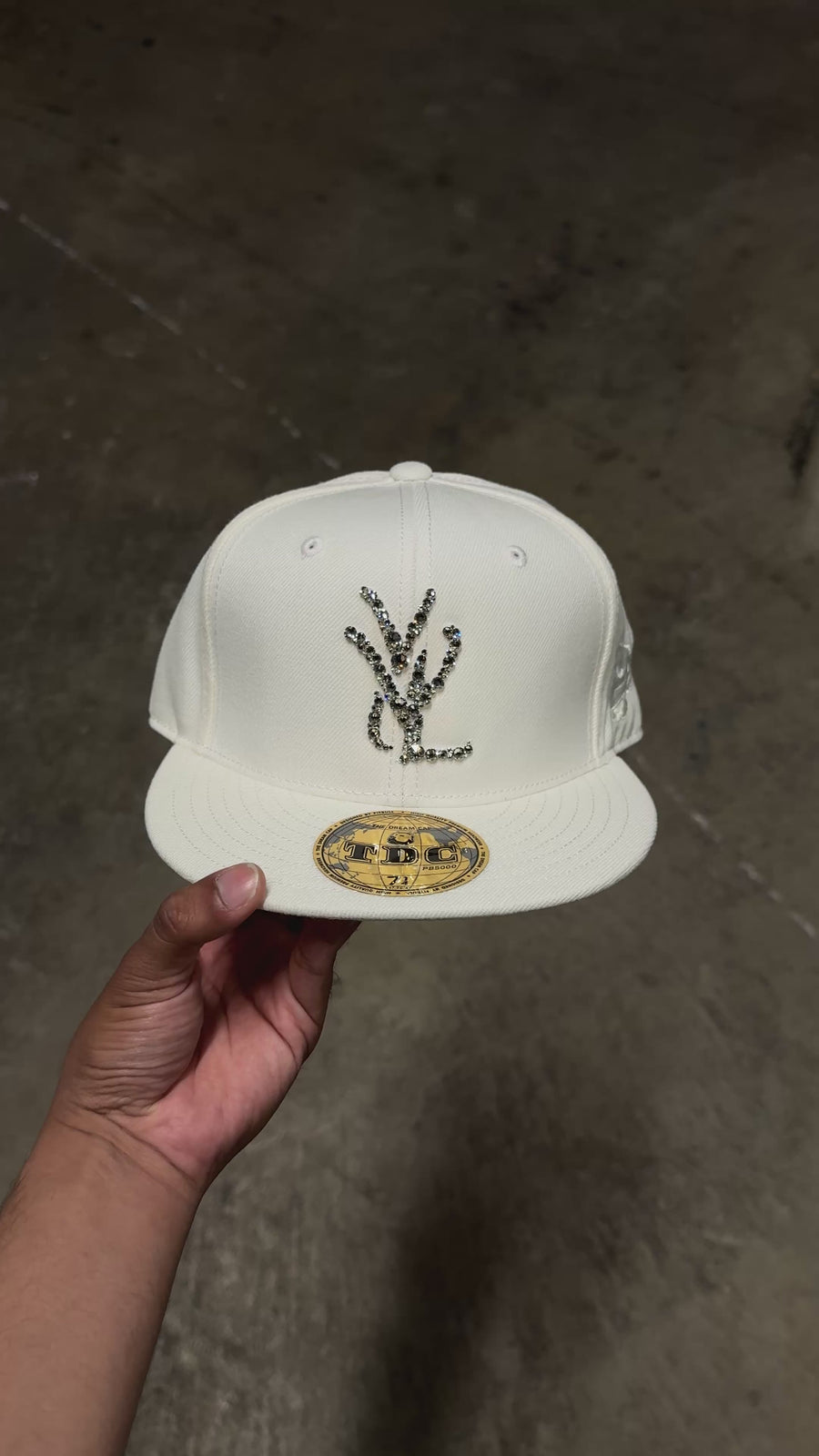 YVL Crystal Hat (White)