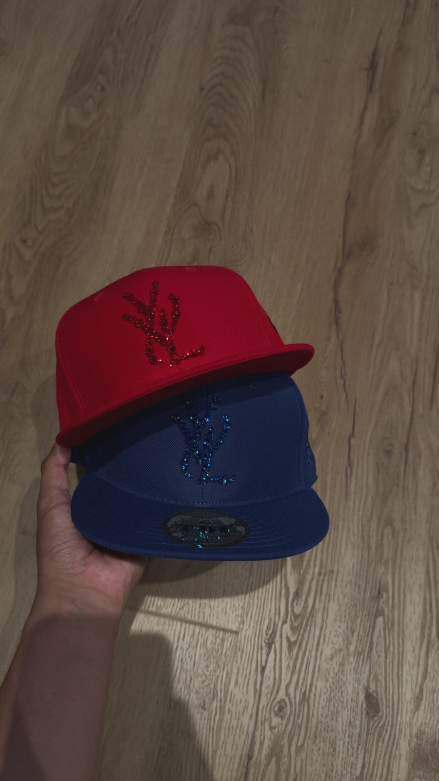 YVL Crystal Hat (All Blue)